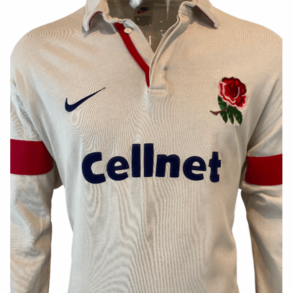 1997 England Long Sleeve Jersey - Image 2
