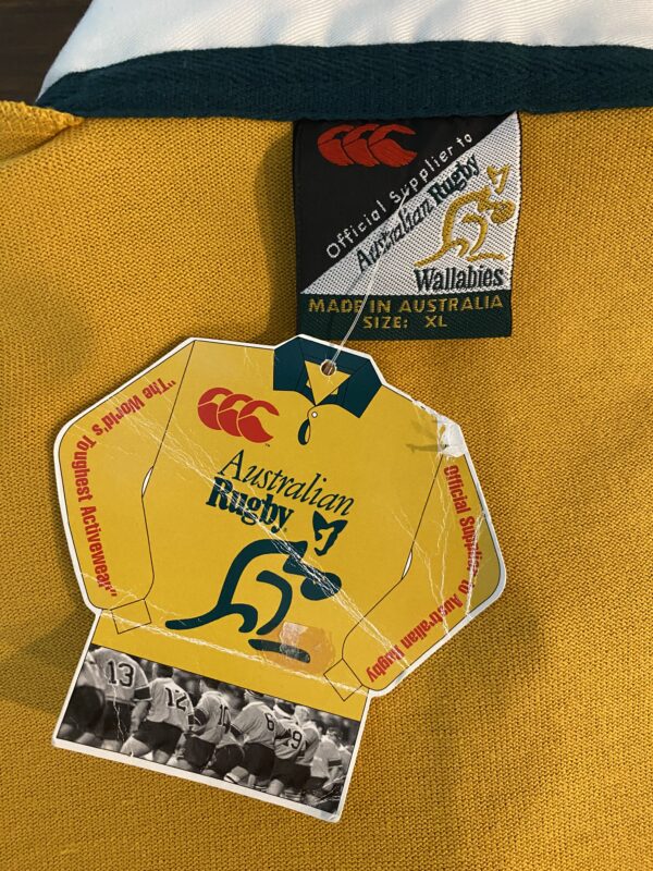 2001 Wallabies Jersey with Tags - Image 5
