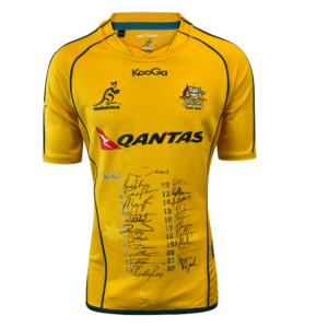 2010 signed wallabies