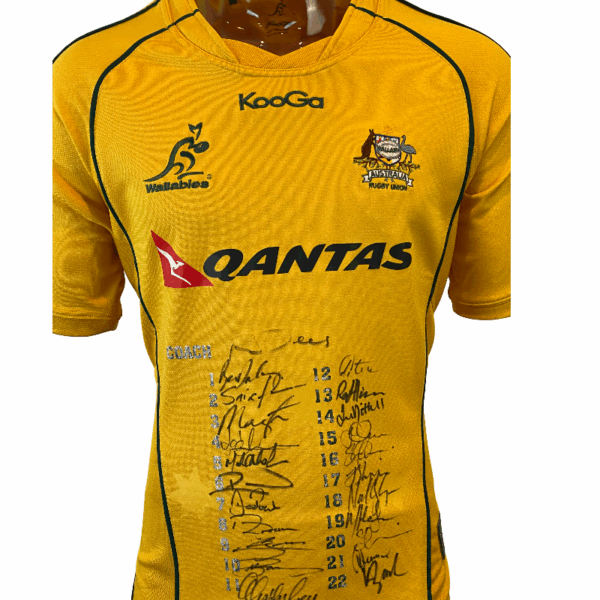 2010 Wallabies Signed Jersey - Image 2