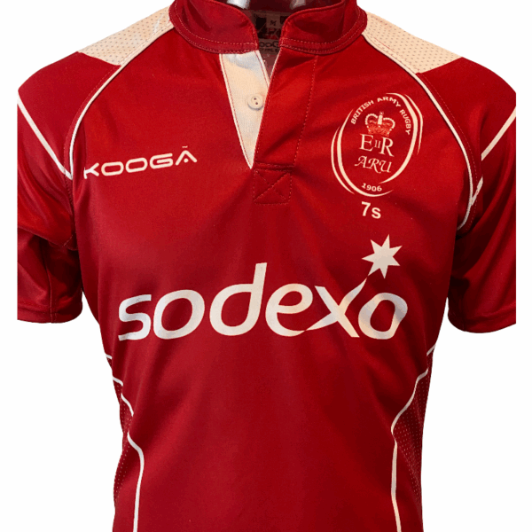 2012 British Army Sevens Players Jersey - Image 3